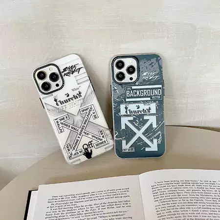 iphone17 pro ケース オフホワイト ブランド スマホケース おしゃれ 芸能人 耐衝撃