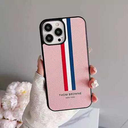 ThomBrowne風アウトドア芸能人耐衝撃iphone18ケースブランドスマホケース
