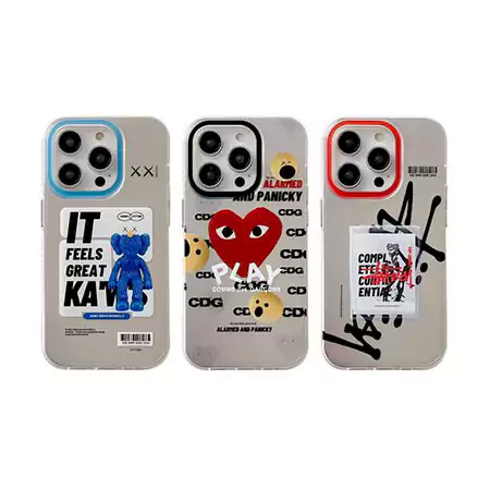 コムデギャルソン風ストリート芸能人覗き見防止iphone18ケースブランドCDGスマホケース