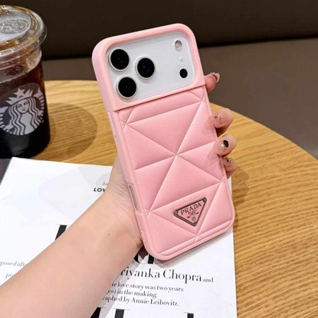 プラダ風ストリート芸能人覗き見防止iphone18ケースブランドPradaスマホケース