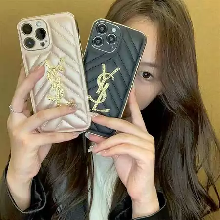 iphone14 ケース イヴサンローラン風 流行り カップル