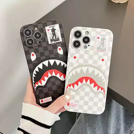 エイプ風アウトドア芸能人耐衝撃iphone18ケースブランドBapeスマホケース