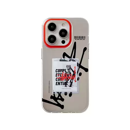 コムデギャルソン風ストリート芸能人覗き見防止iphone18ケースブランドCDGスマホケース