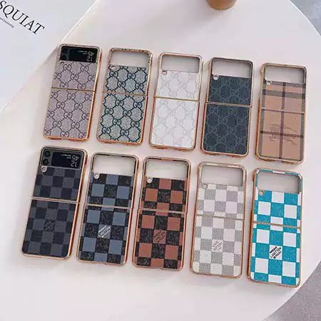 Z Flip7 Galaxy ケース グッチ風 おしゃれ ストリート