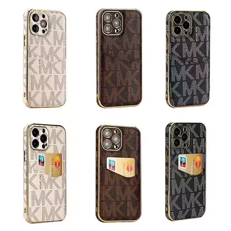 マイケルコース風ストリート芸能人覗き見防止iphone18ケースブランドMKスマホケース