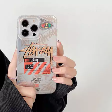 iphone13 ケース ステューシー ハイブランド 携帯ケース おしゃれ 芸能人 耐衝撃