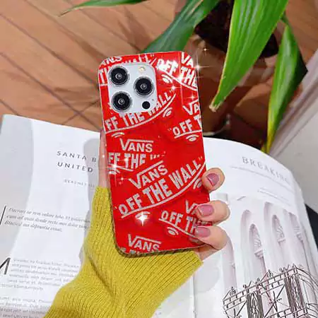 ヴァンズ風ストリート芸能人覗き見防止iphone18ケースブランドVANSスマホケース
