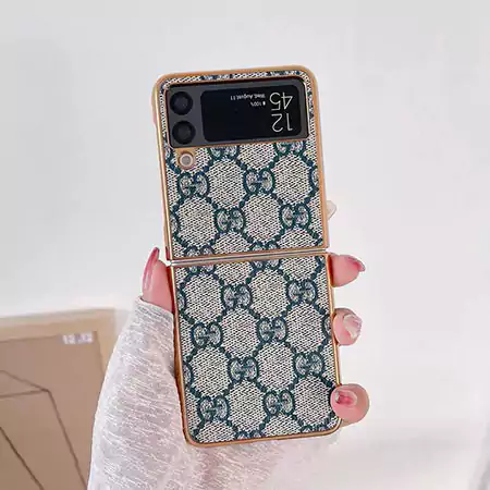 Z Flip7 Galaxy ケース グッチ風 おしゃれ ストリート