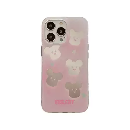 ベアブリック風ストリート芸能人覗き見防止iphone18ケースブランドbearbrickスマホケース