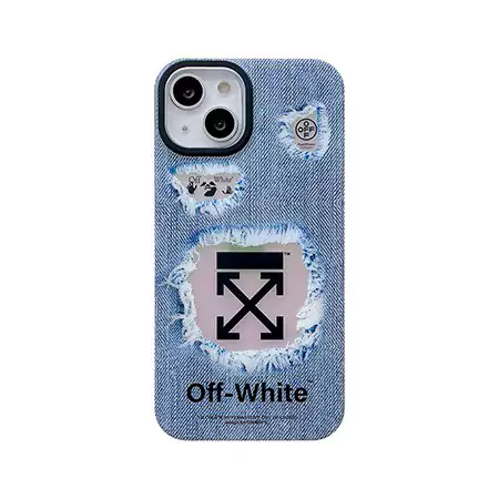 iphone15 携帯ケース オフホワイト ハイブランド スマホケース おしゃれ 芸能人 耐衝撃