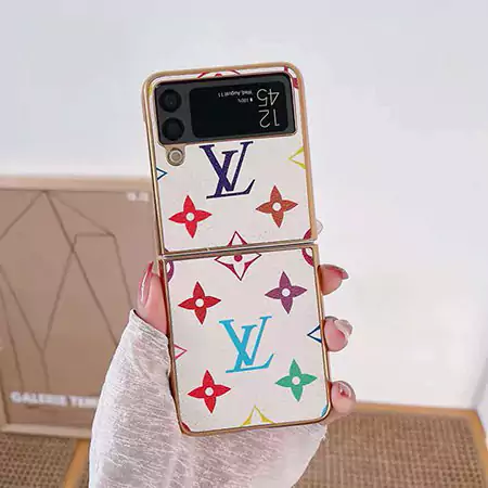 Z Flip7 Galaxy ケース ルイヴィトン風 おしゃれ ストリート