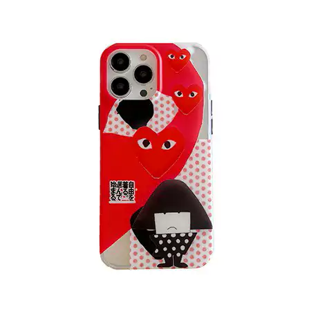 コムデギャルソン風アウトドア芸能人耐衝撃iphone18ケースブランドCDGスマホケース
