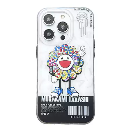 カイカイキキ風アウトドア芸能人耐衝撃iphone18ケースブランドMurakamiSunflowerスマホケース