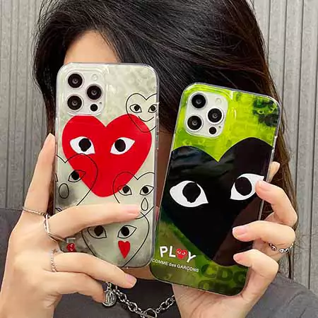 コムデギャルソン風ストリート芸能人覗き見防止iphone18ケースブランドCDGスマホケース