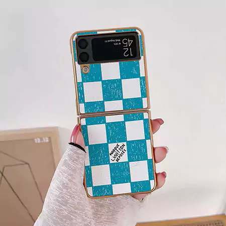 Z Flip7 Galaxy ケース グッチ風 おしゃれ ストリート