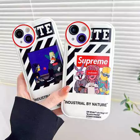 iphone12 ケース オフホワイト スマホケース ブランド おしゃれ 芸能人 耐衝撃
