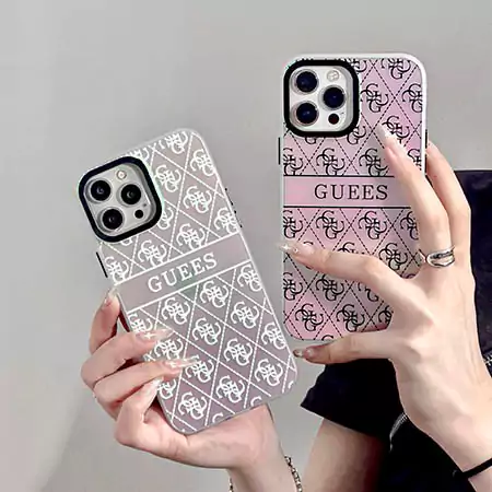 ゲス風アウトドア芸能人耐衝撃iphone18ケースブランドGUESSスマホケース