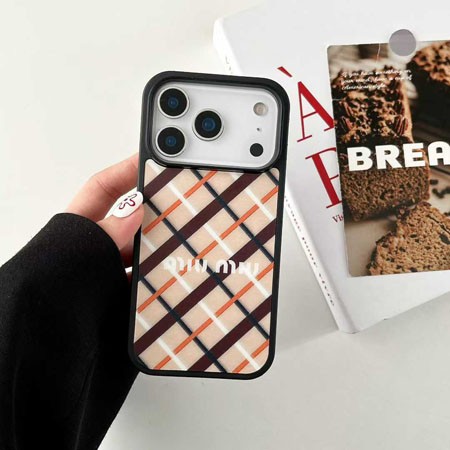 ミュウミュウ風ストリート芸能人覗き見防止iphone17ケースブランドmiumiuスマホケース