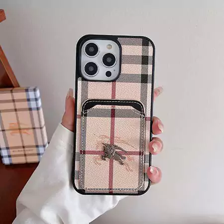 iphone16 ケース バーバリー ハイブランド スマホケース おしゃれ 芸能人 耐衝撃