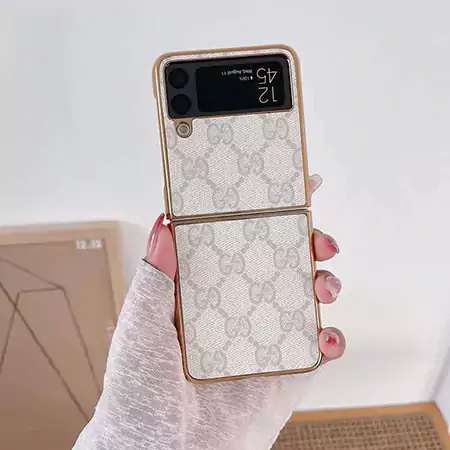 Z Flip7 Galaxy ケース グッチ風 おしゃれ ストリート