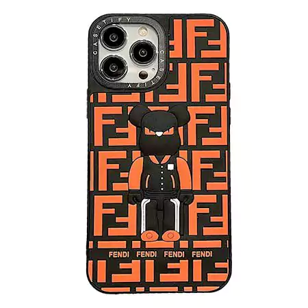 ベアブリック風アウトドア芸能人耐衝撃iphone18ケースブランドbearbrickスマホケース
