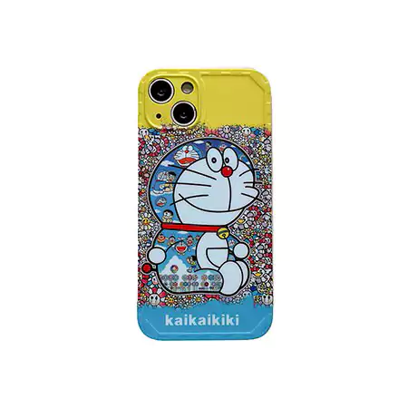 カイカイキキ風ストリート芸能人覗き見防止iphone18ケースブランドMurakamiSunflowerスマホケース