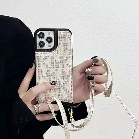 マイケルコース風アウトドア芸能人耐衝撃iphone18ケースブランドMKスマホケース
