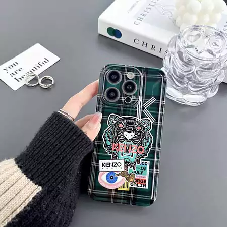 ケンゾー風ストリート芸能人覗き見防止iphone18ケースブランドKenzoスマホケース