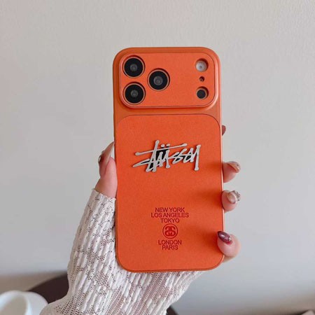 ステューシー風アウトドア芸能人耐衝撃iphone17ケースブランドstussyスマホケース