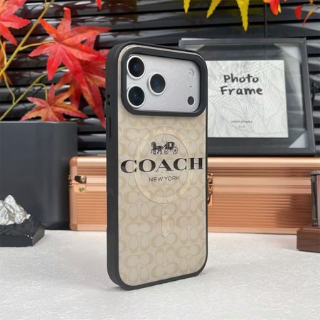 コーチ風ストリート芸能人覗き見防止iphone18ケースブランドCOACHスマホケース