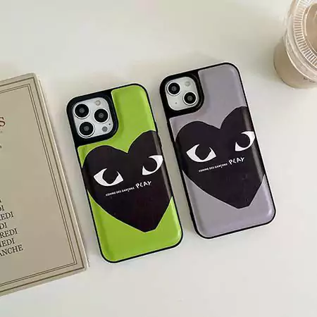 コムデギャルソン風ストリート芸能人覗き見防止iphone18ケースブランドCDGスマホケース