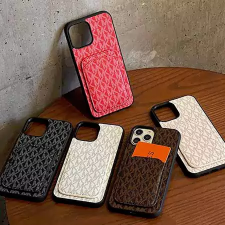 マイケルコース風ストリート芸能人覗き見防止iphone18ケースブランドMKスマホケース