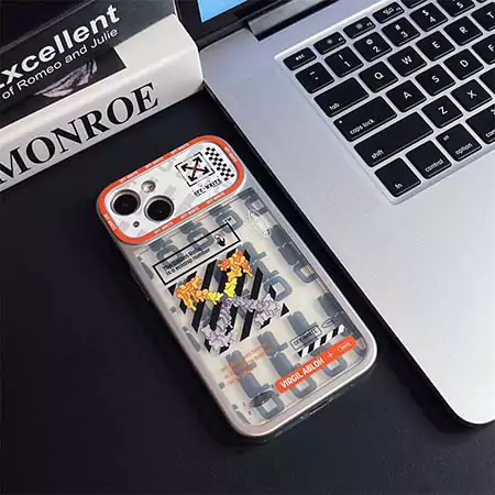 iphone18pro ケース オフホワイト ブランド スマホケース おしゃれ 芸能人 耐衝撃
