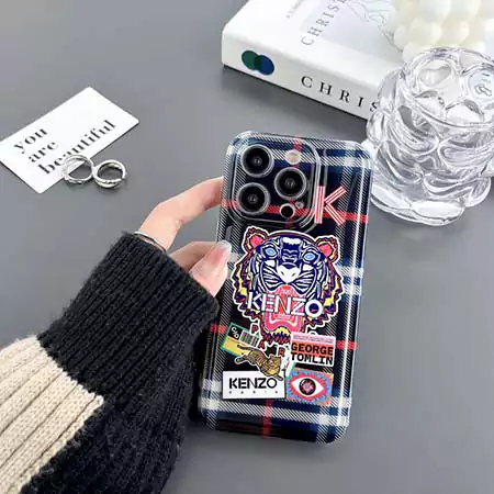 ケンゾー風ストリート芸能人覗き見防止iphone18ケースブランドKenzoスマホケース