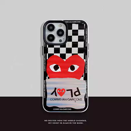 コムデギャルソン風ストリート芸能人覗き見防止iphone18ケースブランドCDGスマホケース