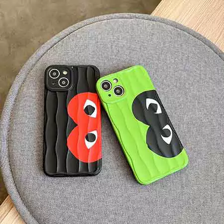 コムデギャルソン風ストリート芸能人覗き見防止iphone18ケースブランドCDGスマホケース