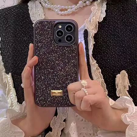 スワロフスキー風ストリート芸能人覗き見防止iphone18ケースブランドSwarovskiスマホケース