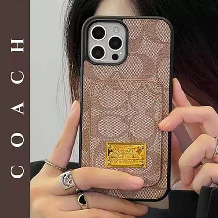 コーチ iphone14 ケース ハイブランド スマホケース 安い 大人 滑り止め