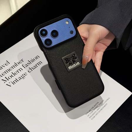 ミュウミュウ風アウトドア芸能人耐衝撃iphone17ケースブランドmiumiuスマホケース