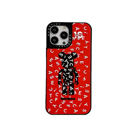 ベアブリック風ストリート芸能人覗き見防止iphone18ケースブランドbearbrickスマホケース