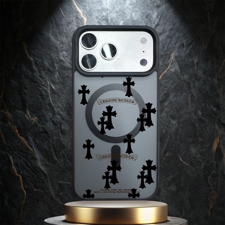 クロームハーツ風アウトドア芸能人耐衝撃iphone18ケースブランドCHスマホケース
