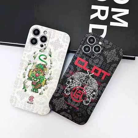クロット風ストリート芸能人覗き見防止iphone18ケースブランドclotスマホケース