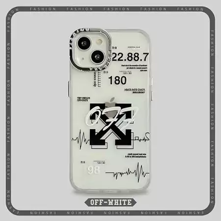 iphone16 ケース オフホワイト ハイブランド スマホケース おしゃれ 芸能人 耐衝撃