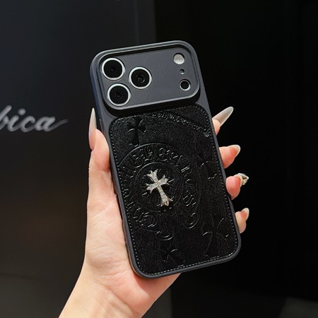 クロームハーツ風アウトドア芸能人耐衝撃iphone18ケースブランドCHスマホケース