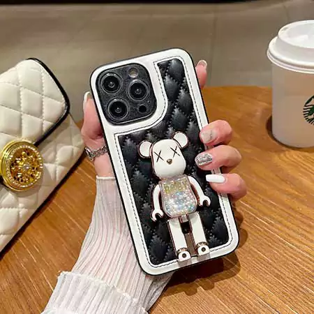 ベアブリック風アウトドア芸能人耐衝撃iphone18ケースブランドbearbrickスマホケース
