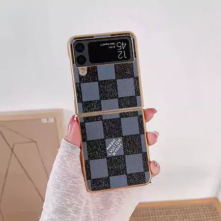 Z Flip7 Galaxy ケース グッチ風 おしゃれ ストリート