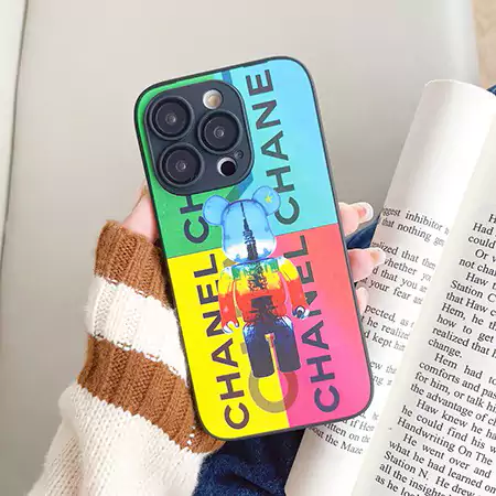 ベアブリック風ストリート芸能人覗き見防止iphone18ケースブランドbearbrickスマホケース