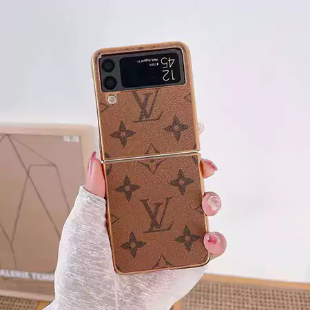 Z Flip7 Galaxy ケース ルイヴィトン風 おしゃれ ストリート