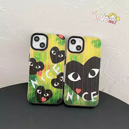 コムデギャルソン風アウトドア芸能人耐衝撃iphone18ケースブランドCDGスマホケース
