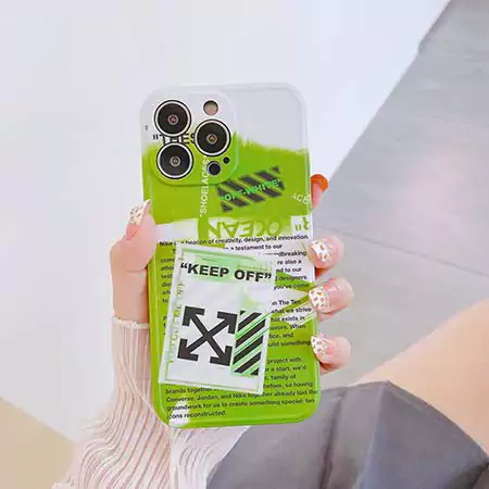 iphone13 携帯ケース オフホワイト ブランド シンプル レディース 薄型
